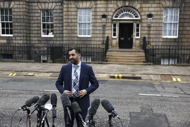 First Minister Humza Yousaf can draw on lessons and warnings from history following his 52-48 per cent win in the SNP leadership election (Picture: Jeff J Mitchell/Getty Images)