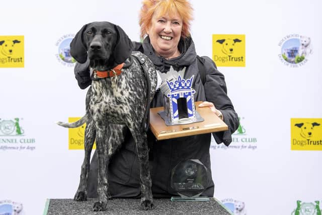 Woof...there can be only one top dog at Holyrood and this year's winner is Christine Grahame MSP's German shorthaired pointer Mabel