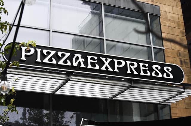 The announcement follows the news that the Pizza Express in Edinburgh's Holyrood was one of 73 in the UK to close. Picture: Lisa Ferguson.