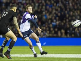 Scotland's Finn Russell in action against the All Blacks on their last visit to Murrayfield, in 2017.  (Photo: Paul Devlin/SNS)