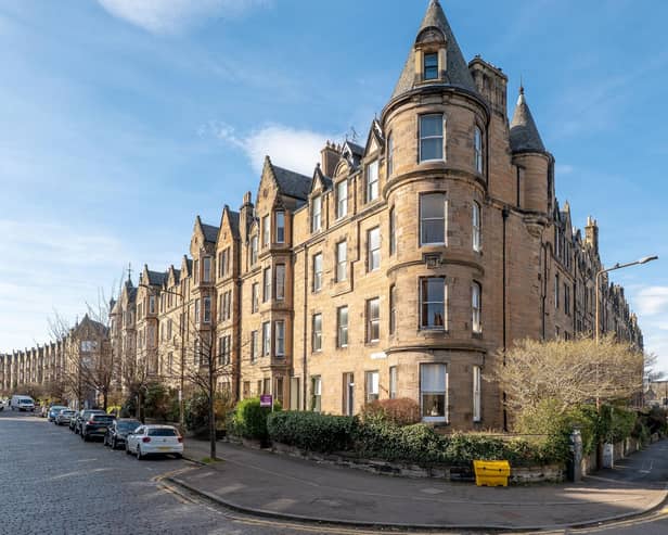 The average selling time in Edinburgh over the past year is 124 days