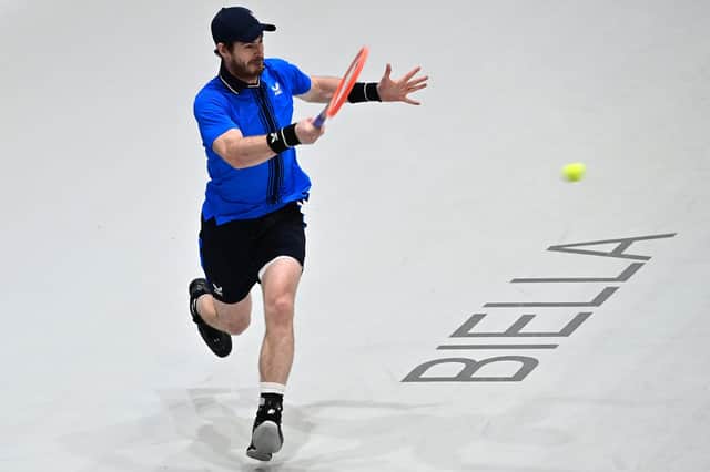 Andy Murray is through to the semi-finals in Biella, Northern Italy.