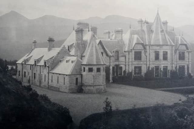 The original Braemore House, completed in the late 1860s. Picture: Ullapool Museum