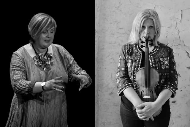 Binnorie - Fiddles and Women's Stories, featuring Beverley Bryant and Marie Fielding PICS: Capture Through the Lens and Susan Mancini
