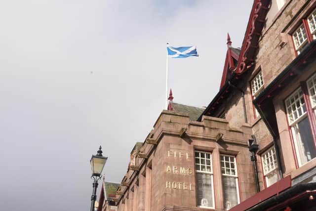 The Fife Arms Hotel in Braemar officially opened in 2019 (pic: Katharine Hay)