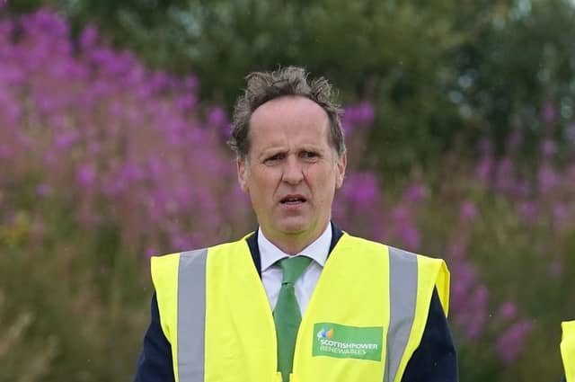 Scottish Power Chief Executive Keith Anderson