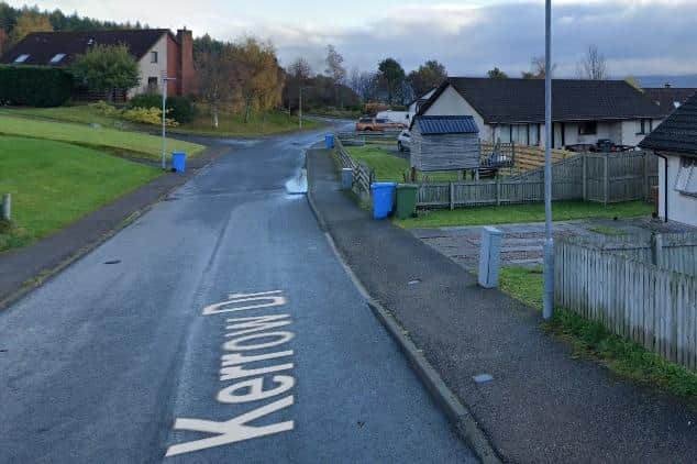 The animals’ owners found their pets with serious injuries in the Kerrow Drive area of Kingussie