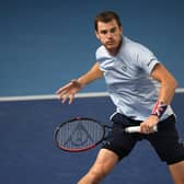 Jamie Murray competes at the St James's Place Battle Of The Brits Team Tennis at National Tennis Centre. Picture: Alex Davidson/Getty Images for Battle Of The Brits