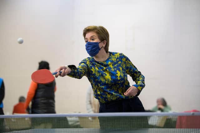 Is Nicola Sturgeon playing with lives by not extending the Covid passport scheme (Photo by Wattie Cheung - Pool/Getty Images)