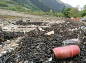 Regular beach clean-ups help reduce the amount of litter but the real solution is to create a circular economy in which nothing is wasted (Picture: Catherine Gemmell/Marine Conservation Society)