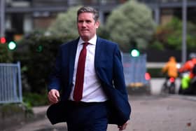 Labour Party leader Keir Starmer faces a battle to rebuild his party's fortunes north of the Border
