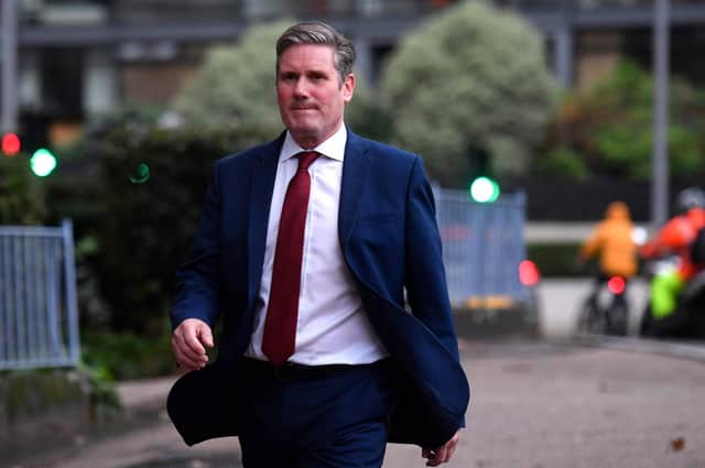 Labour Party leader Keir Starmer faces a battle to rebuild his party's fortunes north of the Border