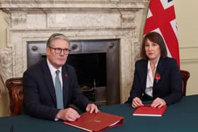Prime Minister Keir Starmer and Chancellor of the Exchequer Rachel Reeves at Downing Street (Picture: Hollie Adams - WPA Pool/Getty Images)
