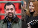 Humza Yousaf has been criticised by JK Rowling (PA)