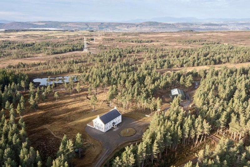 The property is set within a rural setting five miles south of Inverness, and close to bases for a wide range of local recreational activities, including fishing and shooting