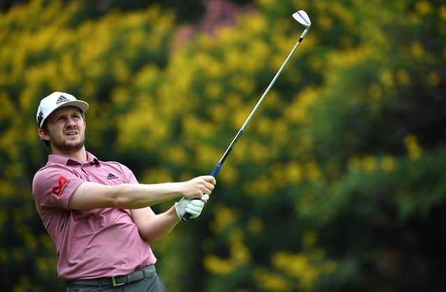 Connor Syme in action during the final round of the Magical Kenya Open at Karen Country Club in Nairobi. Picture: Stuart Franklin/Getty Images.