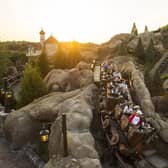 The Seven Dwarfs Mine Train in Magic Kingdom Park at Walt Disney World Resort in Florida. Pic: PA Photo/Disney.