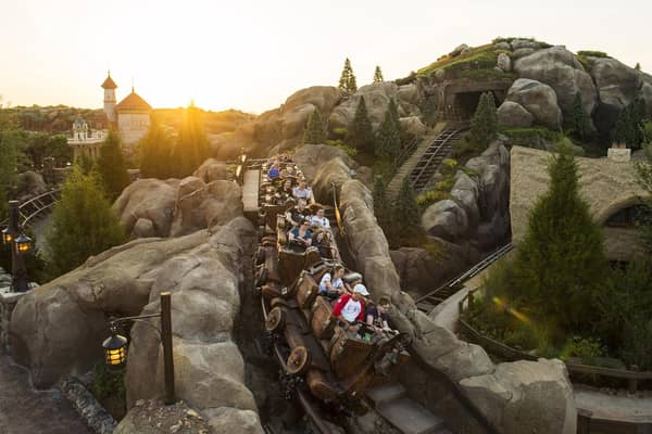 The Seven Dwarfs Mine Train in Magic Kingdom Park at Walt Disney World Resort in Florida. Pic: PA Photo/Disney.