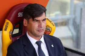 Paulo Fonseca during his time as head coach of Roma. Picture: SNS