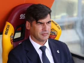 Paulo Fonseca during his time as head coach of Roma. Picture: SNS