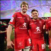 Richie Gray during his time at Toulouse. He helped them win the 2019 Top 14 final at the Stade de France.  (Photo by Billy Stickland/INPHO/Shutterstock)