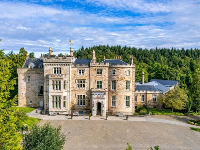 Situated in High Blantyre, on the outskirts of Glasgow, Crossbasket Castle opened its doors in May 2016, having been restored from the brink of ruin. It is managed by luxury hotel management company Inverlochy Castle Management International.