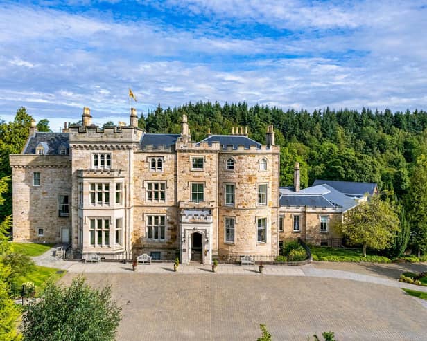 Situated in High Blantyre, on the outskirts of Glasgow, Crossbasket Castle opened its doors in May 2016, having been restored from the brink of ruin. It is managed by luxury hotel management company Inverlochy Castle Management International.