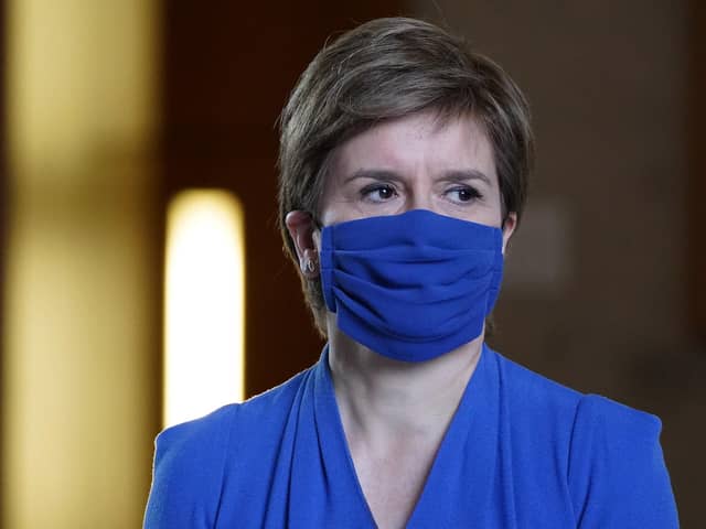First Minister Nicola Sturgeon