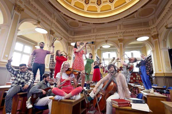 The Tinderbox Orchestra will be appearig at the Edinburgh Central Library during this year's Fringe. Picture: Colin Hattersley