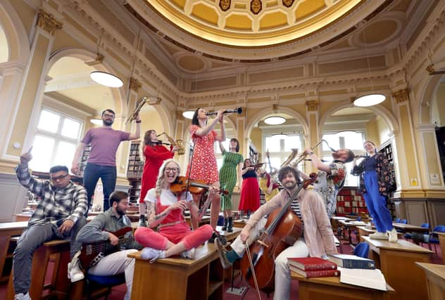 The Tinderbox Orchestra will be appearig at the Edinburgh Central Library during this year's Fringe. Picture: Colin Hattersley