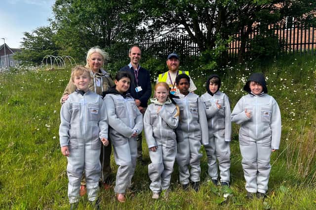 Beekeeping sessions at Fort Kinnaird