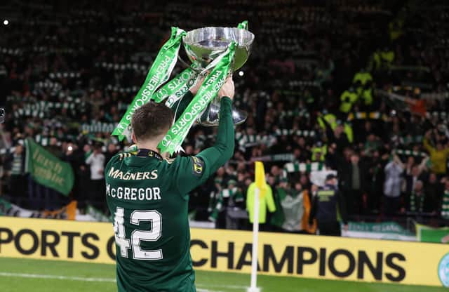 Callum McGregor guided Celtic to success in last season's League Cup - his ninth taste of victory in a final at Hampden.