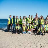 The Great British Beach Clean organised by Eyemouth Holiday Park in Berwickshire