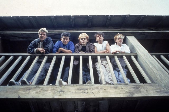Led by frontman Simon Le Bon, Duran Duran were one of the biggest bands in Britain when they released A View to a Kill in 1985. Accompanied by a memorable video spoofing the James Bond film of the same name it appeared in, it was only kept off the top spot by Paul Hardcastle's huge hit single '19'.