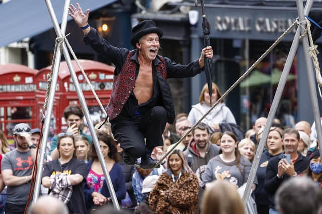 The Edinburgh Festival Fringe celebrated its 75th annniversary last summer. Picture: Jeff J Mitchell/Getty Images