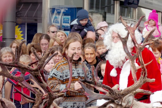 A chance to meet Father Christmas and his reindeers. Remember this?