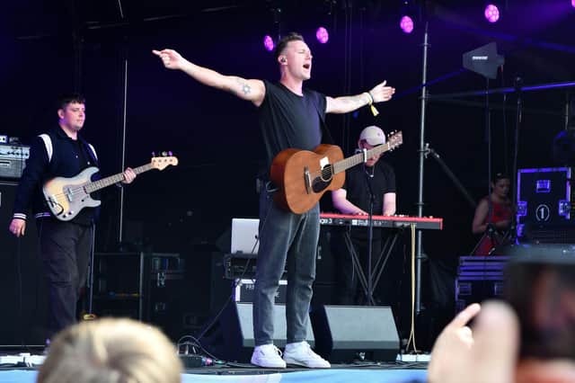 Singer songwriter Callum Beattie.