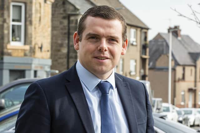 Scottish Conservative leader Douglas Ross.