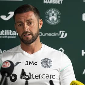 Hibs assistant manager Jamie McAllister has been joined by his son Reuben at Hibs.