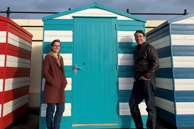 Fringe by the Sea directors Jackie Shuttleworth and Rory Steel.