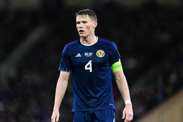 Scotland's Scott McTominay has soothed fans' fears about the extent of his knee problem prior to Euro 2024 (Photo by Craig Foy / SNS Group)