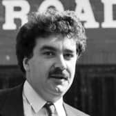 Former Hibs chairman David Duff back in 1987.