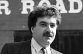 Former Hibs chairman David Duff back in 1987.