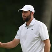 Scottie Scheffler during the first round of the 2024 PGA Championship at Valhalla Golf Club. (Photo by Patrick Smith/Getty Images)