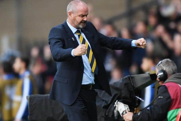 Scotland manager Steve Clarke's side will be on TV to a wider audience if they can win against Ukraine - and an even larger one should they qualify for the World Cup in Qatar. (Picture: SNS)