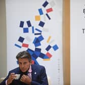 World Athletics president Sebastian Coe in Tokyo.