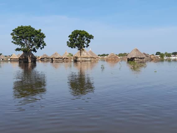 Flooding in South Sudan.