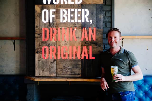 Innis & Gunn founder Dougal Gunn Sharp says that during times of lockdown, drinkers 'wanted to treat themselves to better beer'.