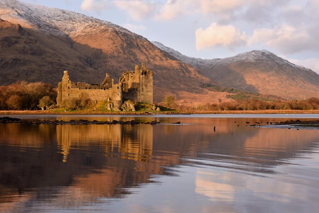 You can find Loch Awe in the heart of Argyll just a two-hour journey by car from Glasgow in Central Scotland. It measures forty-one meters in length and occupies thirty-eight and a half square kilometres making it Scotland’s longest freshwater Loch. Nearby you can find Kilchurn Castle; one of Scotland’s most photographed castles.
