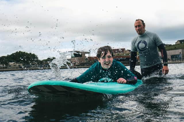Surf therapy participants experience surfing, not a mental health clinic